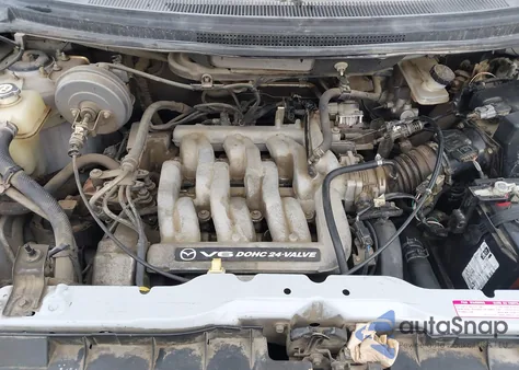 2001 Mazda Mpv Dx/Es/Lx из США, поврежденный, VIN JM3LW28Y810196053